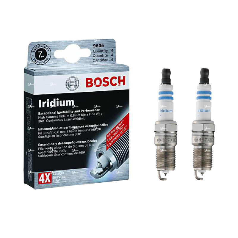 شمع پایه کوتاه دبل ایریدیوم بوش مدل 9605 Bosch HR7KII33V