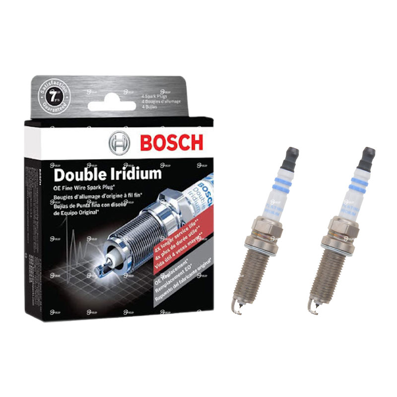 شمع پایه بلند یورو4 آچار 14 دبل ایریدیوم بوش Bosch VR8NII35U 9620